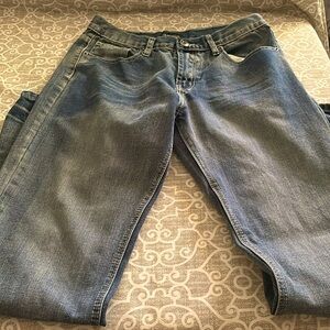 Mens 32x34 Black premium label jeans